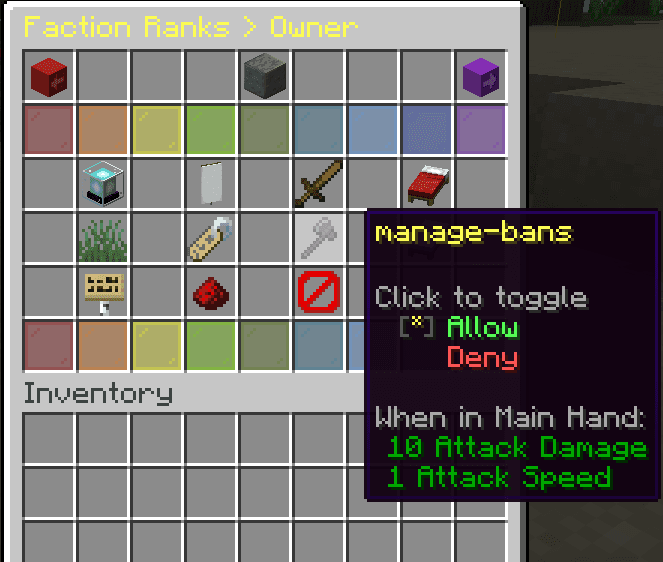 Improved Factions screenshot