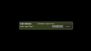 Cobblemon Type Table screenshot