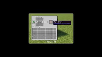 Cobblemon Type Table screenshot
