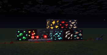 Glowing Blocks and Ores screenshot