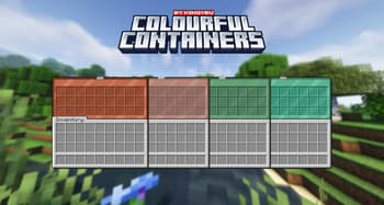 Colourful containers GUI screenshot