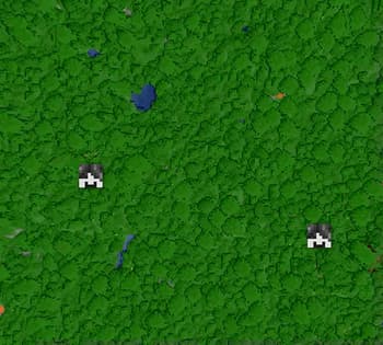 BlueMap Offline Player Markers (Forge/NeoForge) screenshot