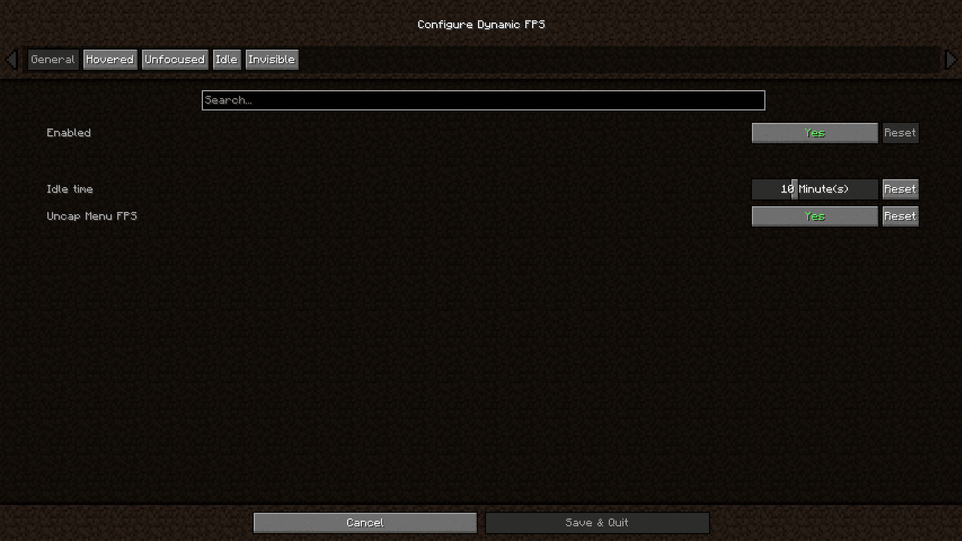 Dynamic FPS screenshot