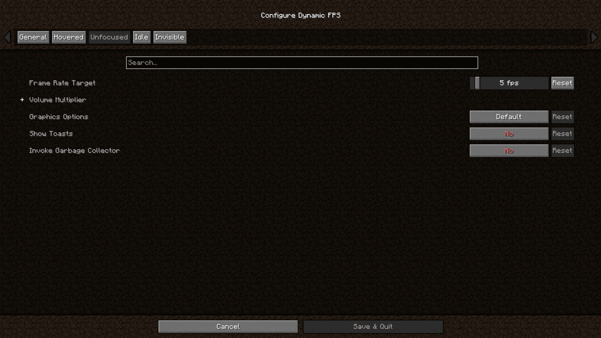 Dynamic FPS screenshot