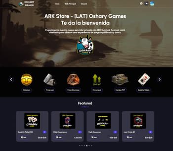 Tip4serv Donation Webstore screenshot