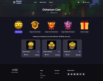 Tip4serv Donation Webstore screenshot