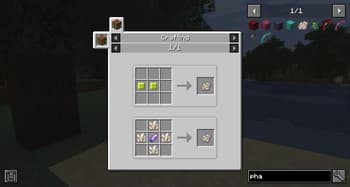 Mob Drops Recipes [Overworld] screenshot