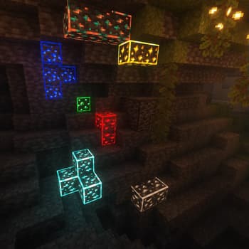 connected ore borders + connected budding amethyst borders screenshot