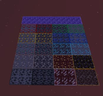 connected ore borders + connected budding amethyst borders screenshot