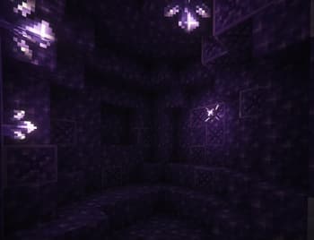 connected ore borders + connected budding amethyst borders screenshot