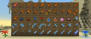 Animated And Emissive: Ice and Fire and Spartan Weaponry screenshot