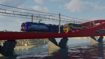 Voxel Trains IR screenshot