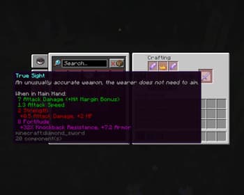 Attribute Accessories screenshot