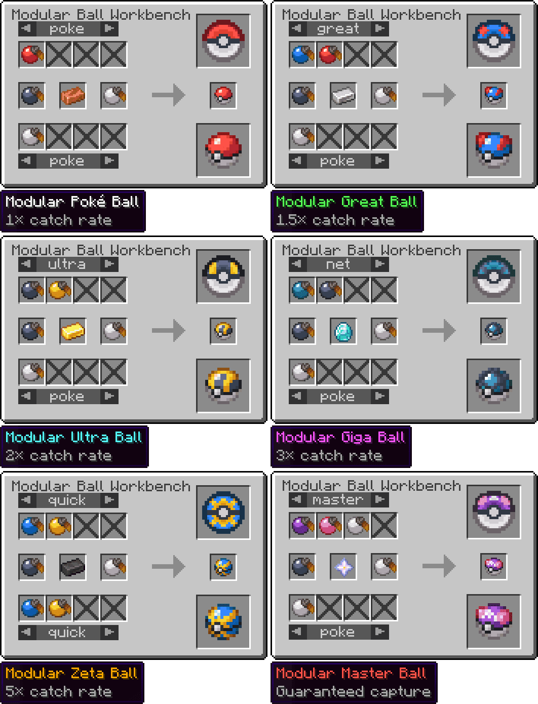 Cobblemon: Modular Poké Balls screenshot
