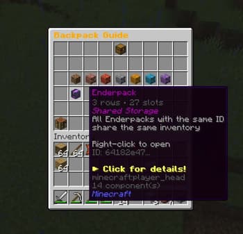 Expendable Backpacks screenshot
