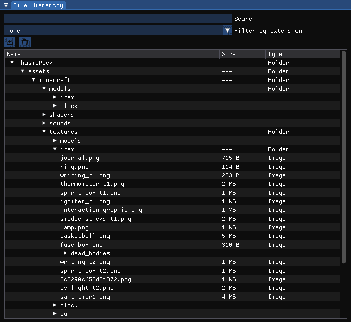 Packified screenshot