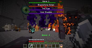 Mob/Monster-army battle screenshot