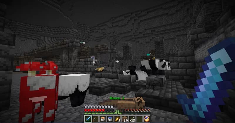 Mob/Monster-army battle screenshot