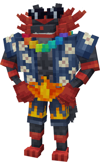 Fire Fits for Fire Cats - Cobblemon Costume Pack for Incineroar screenshot