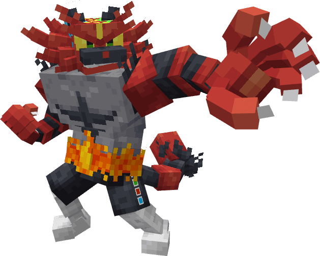 Fire Fits for Fire Cats - Cobblemon Costume Pack for Incineroar screenshot