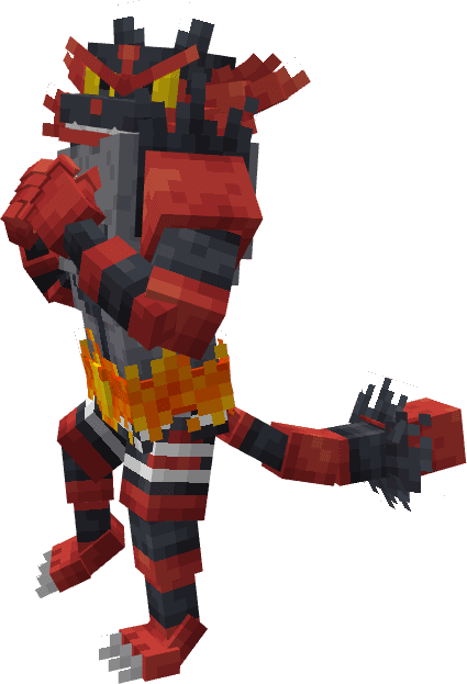 Fire Fits for Fire Cats - Cobblemon Costume Pack for Incineroar screenshot