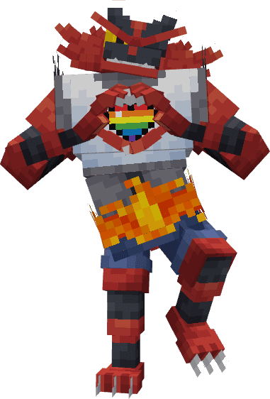 Fire Fits for Fire Cats - Cobblemon Costume Pack for Incineroar screenshot