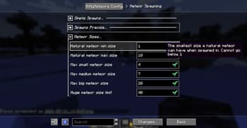 Oh My, Meteors! - A meteorites mod screenshot
