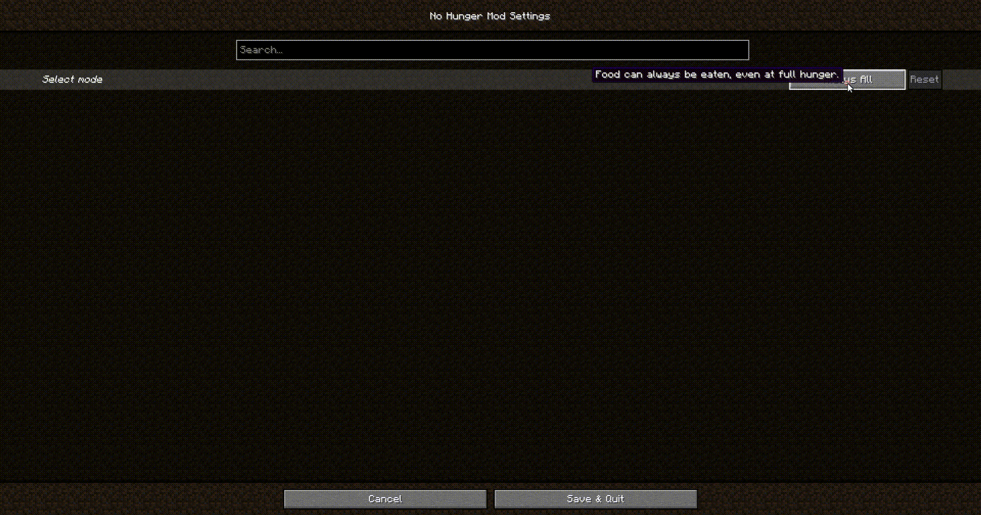 NoHunger screenshot