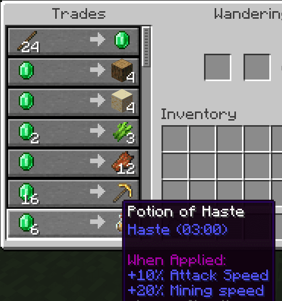 Wandering Trader Revamp screenshot