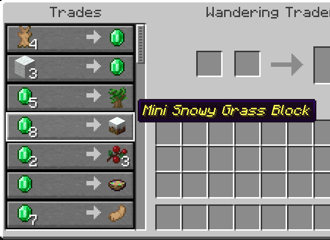 Wandering Trader Revamp screenshot
