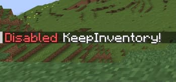 PlayerKeepInventory screenshot