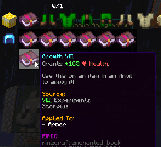 SkyBlock Item List screenshot