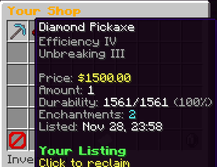 DynamicShop screenshot