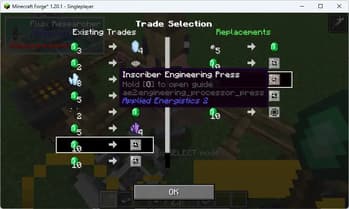 Trade Tweaks screenshot