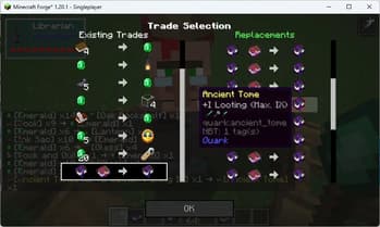 Trade Tweaks screenshot