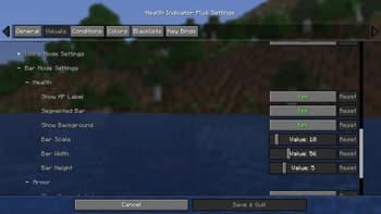 Health Indicator Next screenshot