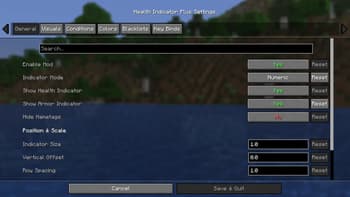 Health Indicator Next screenshot