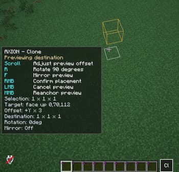 Axion Paper Plugin screenshot