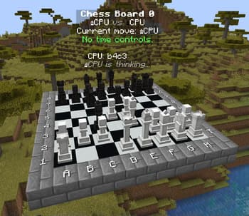 ChessCraft screenshot