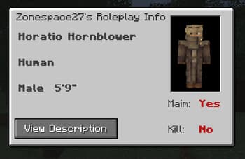 RP Info Panel screenshot