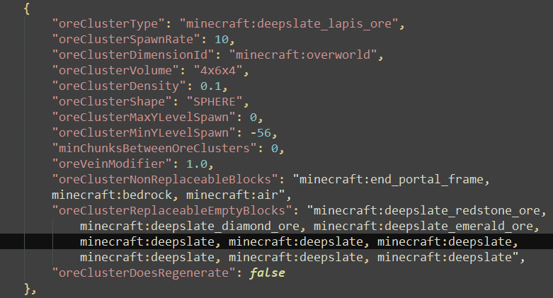 HB's Ore Clusters and Regen screenshot