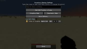 Inventory Hud screenshot