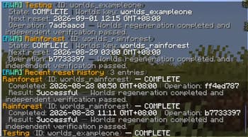 ResourceWorldResetter screenshot