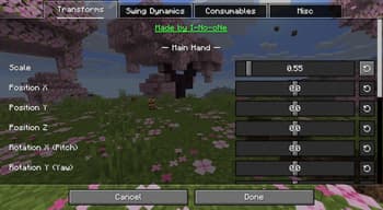 View Model screenshot