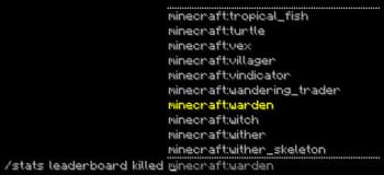 Player Statistics screenshot