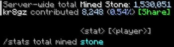 Player Statistics screenshot