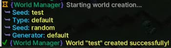 WorldManager screenshot