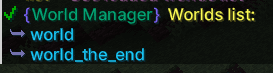 WorldManager screenshot