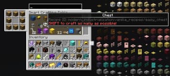 Smart Crafting Table screenshot