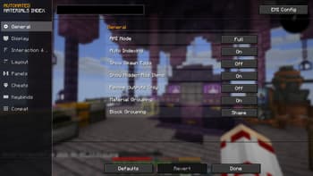 Automated Materials Index (AMI) screenshot